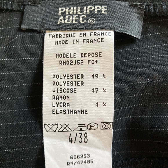 Philippe Adec skirt size 4 - Picture 8 of 8